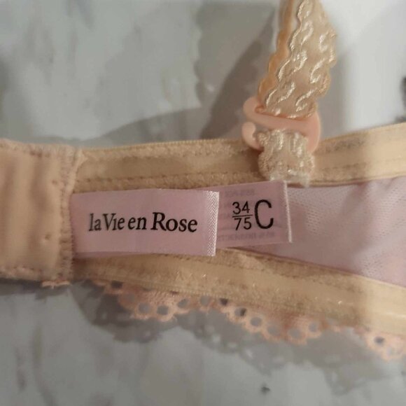 La vie en rose Bra 34C - Picture 3 of 9
